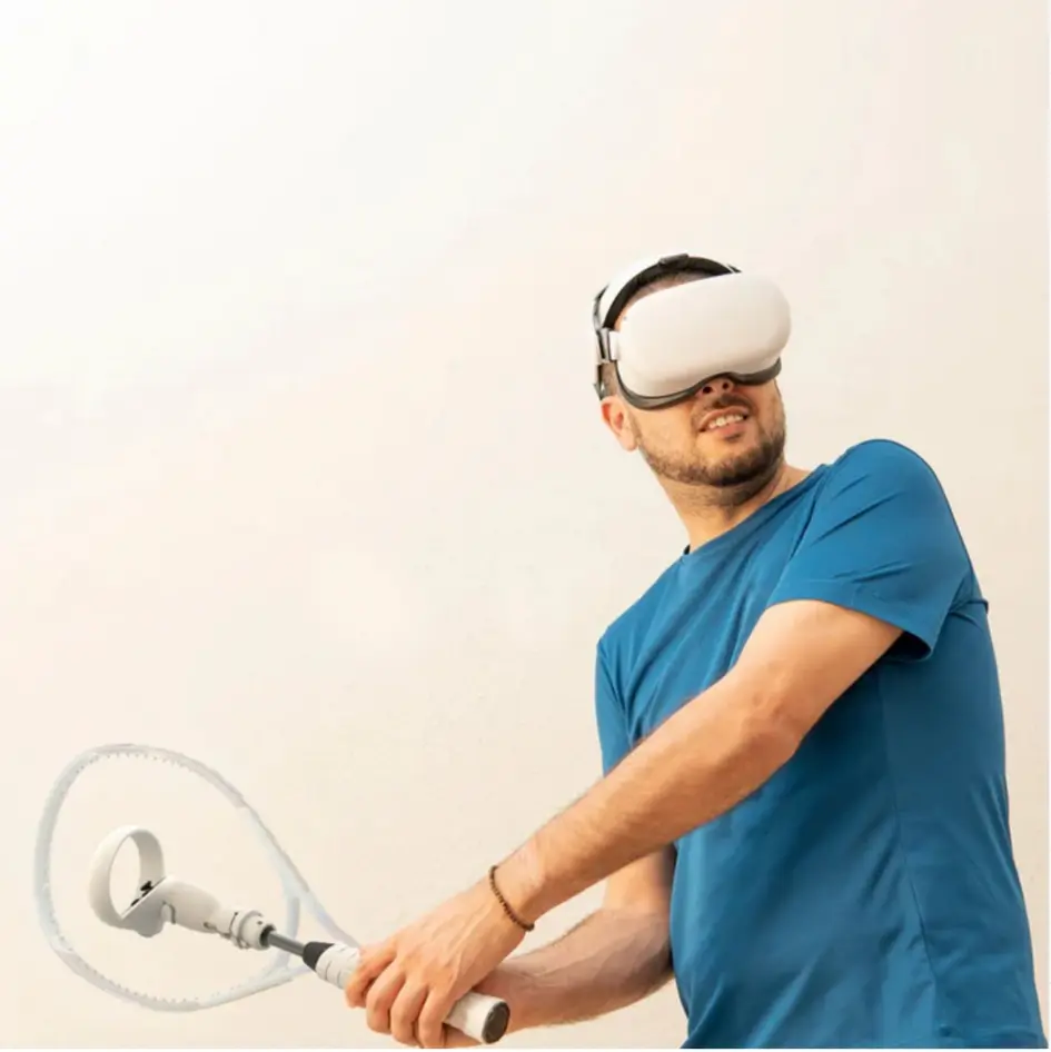 VR Tennis at Le Dieweg Uccle